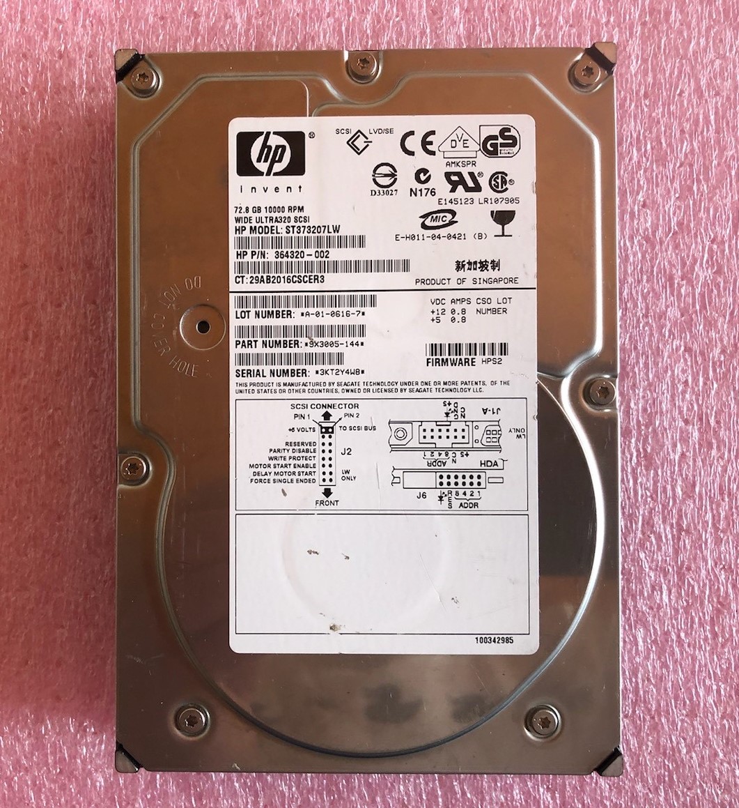 HP 364320-002 73GB Harddrive